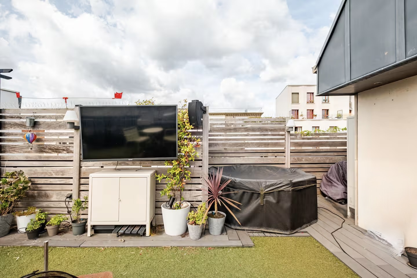 Terrasse BBQ avec vue